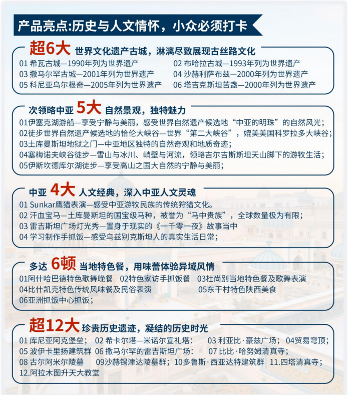再現古絲綢之路的輝煌中亞五國21天19晚A團文化探索超值之旅 - 配圖版_03