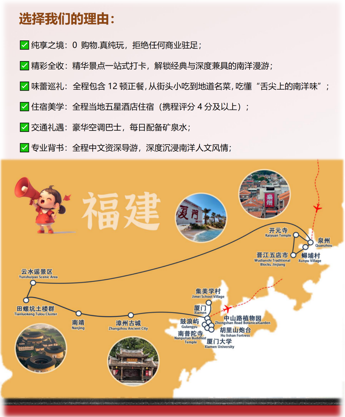 人文歷史系列之：閩南三城 · 泉州-漳州-廈門9天7晚尊享團_06
